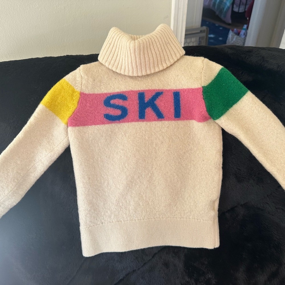 Perfect Moment merino wool ski sweater kids size 8